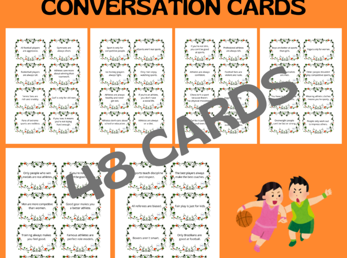 STEREOTYPES CONVERSATION CARDS / SPORT