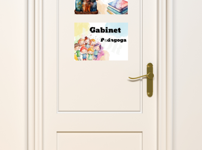 Tabliczki do przedszkola na drzwi