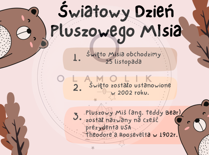 Światowy Dzień Pluszowego Misia