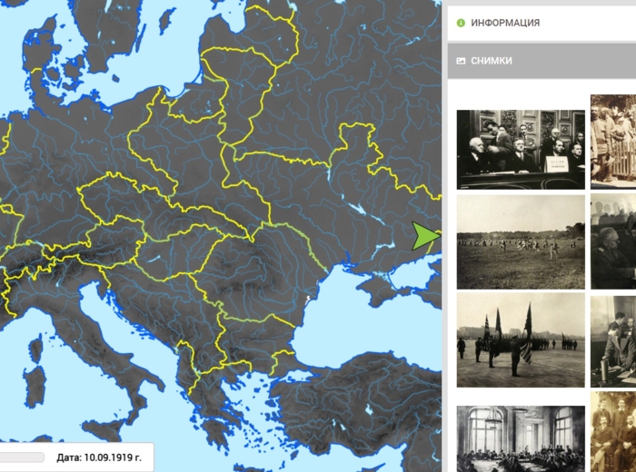 Dynamiczna mapa historyczna Europy 1900-2014