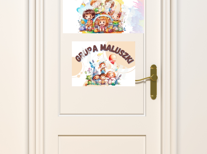 Tabliczki do przedszkola na drzwi
