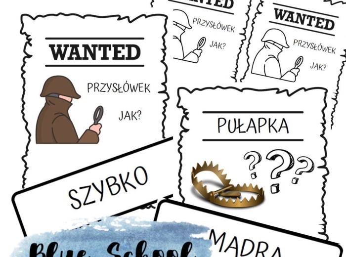 Przysłówek - detektywi