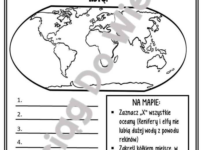 Pomocy! Lista Grzecznych Dzieci zaginęła - praca metodą projektu