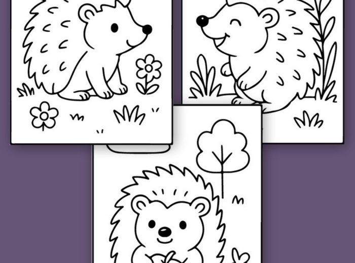 Dzień jeża karty pracy w formacie pdf i jpg 19 szt.