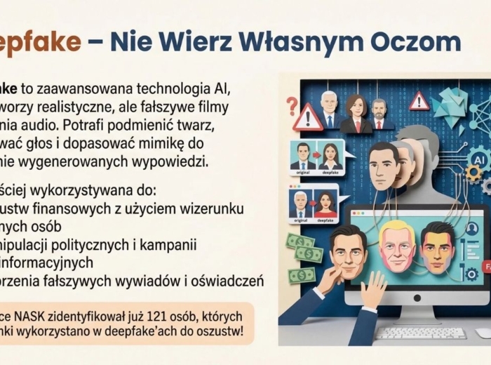 Manipulacja i dezinformacja w Internecie – przewodnik po cyfrowym teatrze informacji (gazetka szkolna / prezentacja)