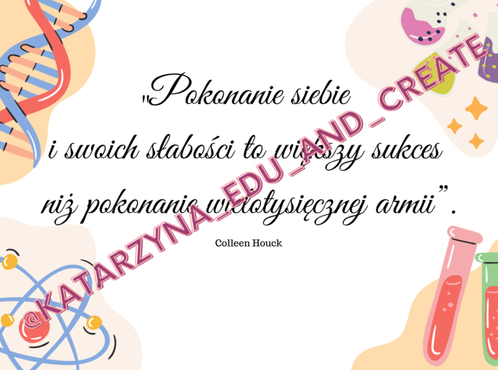 Plakaty-kupony z cytatami - koniec roku szkolnego