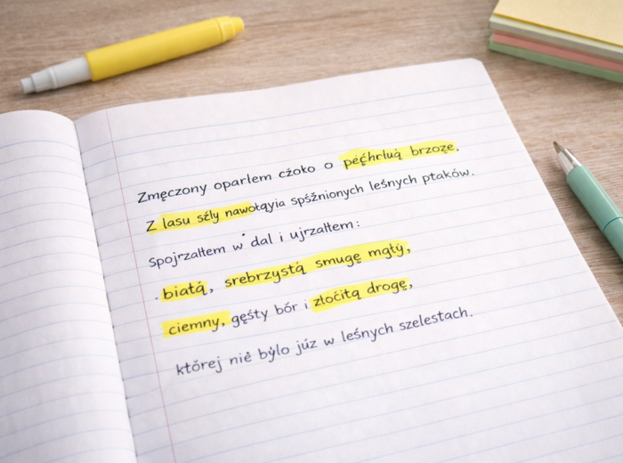 Scenariusz lekcji języka polskiego. "O lasach". Ks. Jan Twardowski