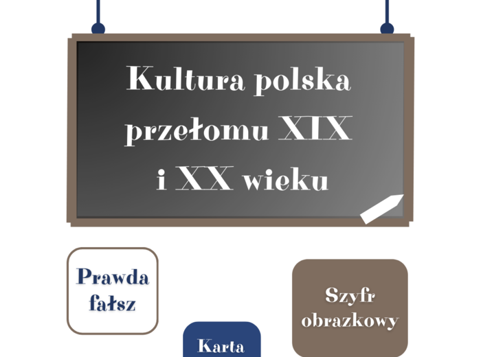 Karta pracy - Kultura polska na przełomie XIX i XX wieku