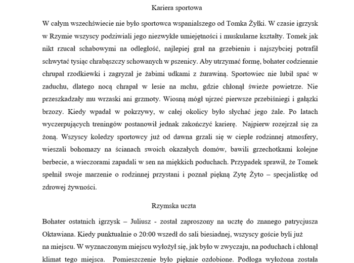 Autorskie dyktanda na wesoło