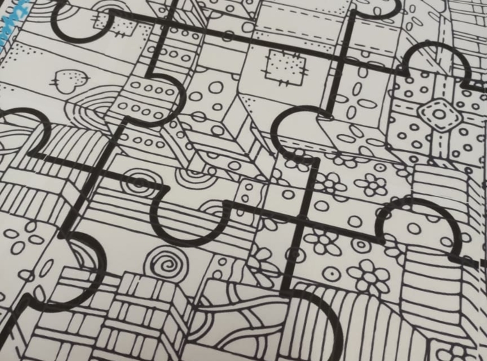 Świąteczne puzzle XXL