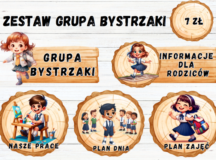 ZESTAW GRUPOWY GRUPA BYSTRZAKI