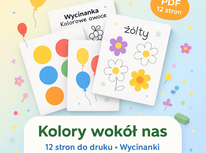 Karty pracy „Kolory wokół nas”