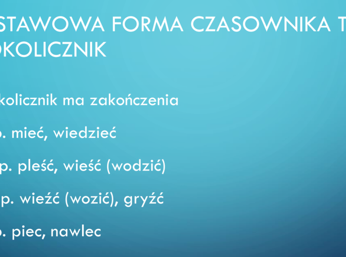 czasownik, prezentacja, gotowa lekcja z zadaniami, 7 stron pdf
