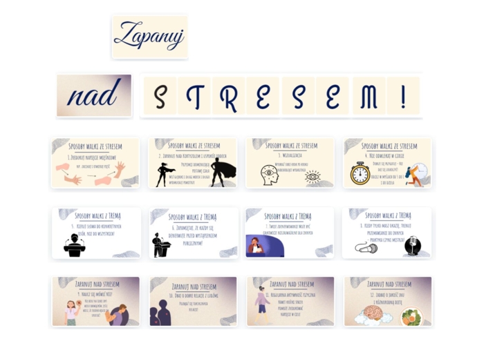 Gazetka szkolna - Zapanuj nad stresem!