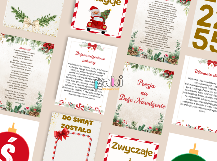 Gazetka na Boże Narodzenie // mega paka!