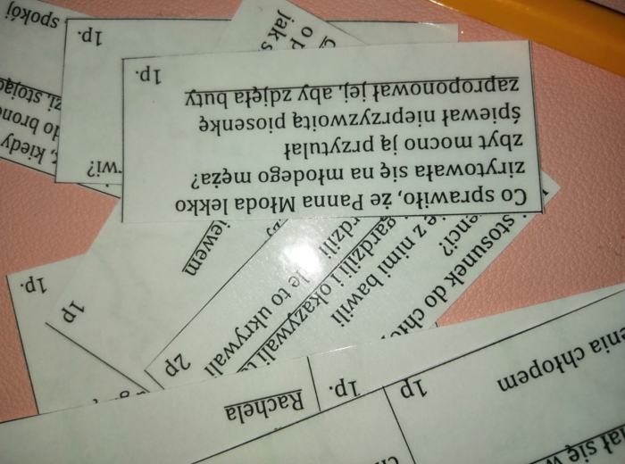 "Wesele" - 30 pytań i odpowiedzi na A-4