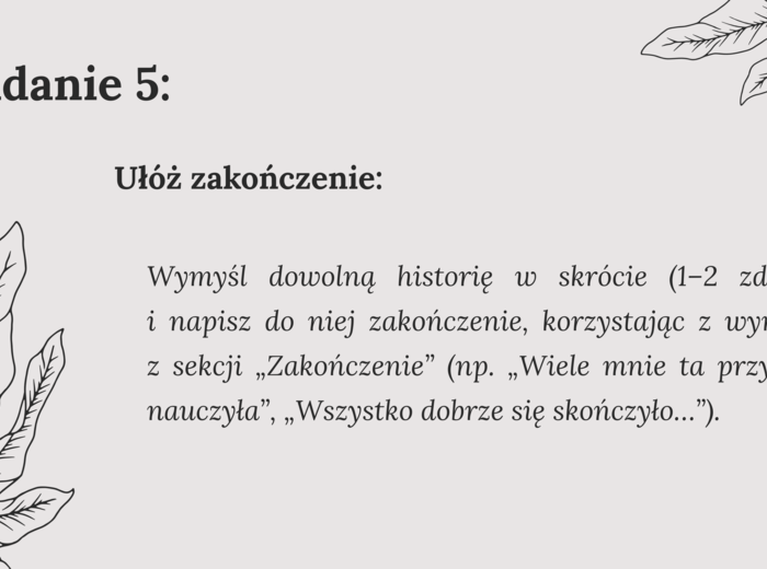 Jak napisać opowiadanie  (teoria + praktyka)