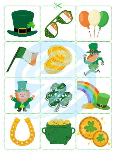 MEMORY DZIEŃ ŚWIĘTEGO PATRYKA Saint Patrick's Day