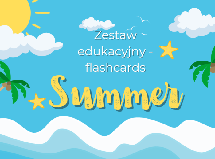 Summer flashcards - słówka wakacyjne do druku