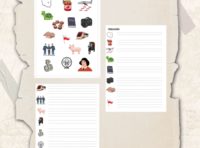 Ikony (obrazki) do lektury "Kamienie na szaniec", język polski, egzamin ósmoklasisty, lektura obowiązkowa klasa 7-8