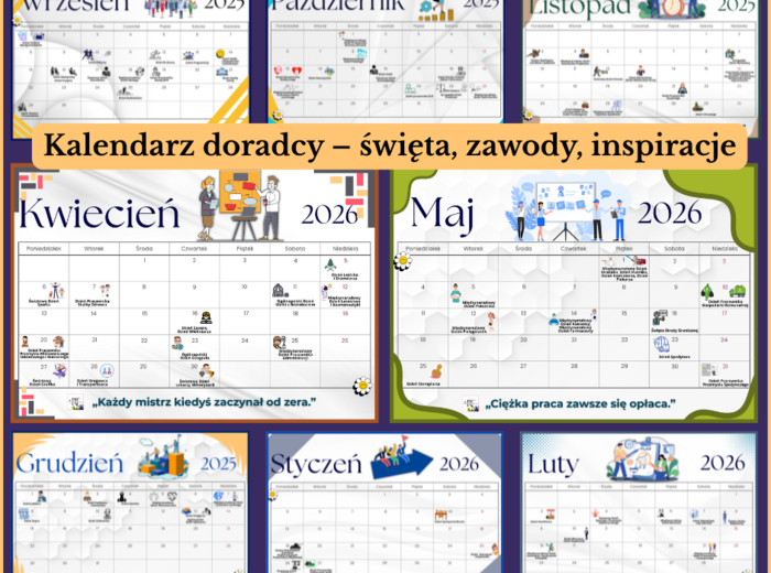 Kalendarz doradcy - święta, zawody, inspiracje.