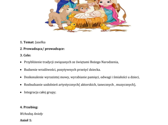 2 scenariusze na JASEŁKA