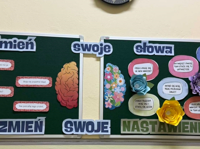 Zmień swoje myślenie - gazetka szkolna