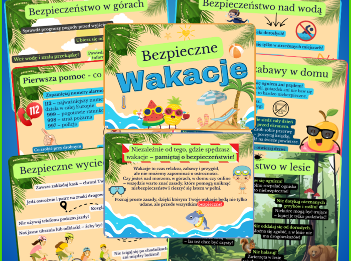 Bezpieczne wakacje