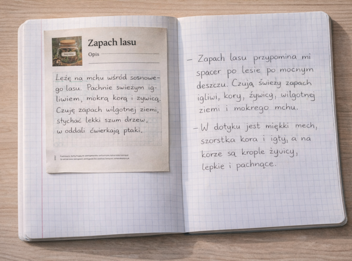 Słoik zapachów lasu