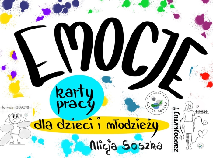 EMOCJE karty pracy dla dzieci i młodzieży - Alicja Soszka