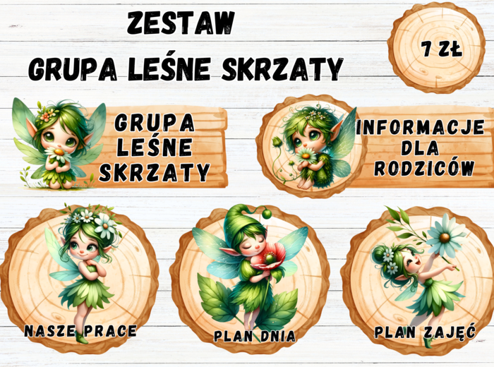 ZESTAW GRUPOWY GRUPA "LEŚNE SKRZATY"