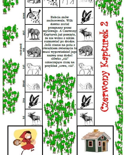 Czerwony Kapturek 2 – Gra planszowa