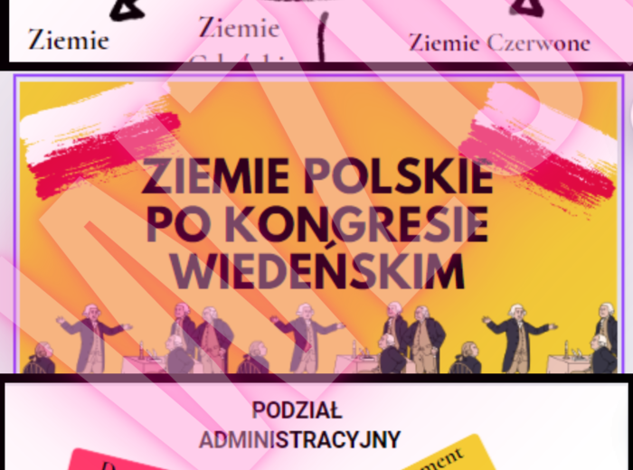 Ziemie Polskie po Kongresie Wiedeńskim