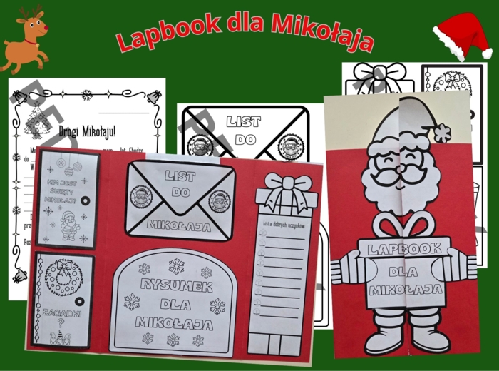 Lapbook dla Mikołaja