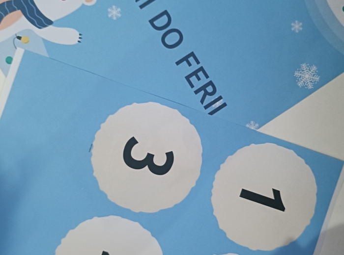 Ferie - odliczanie, ile dni zostało do ferii.