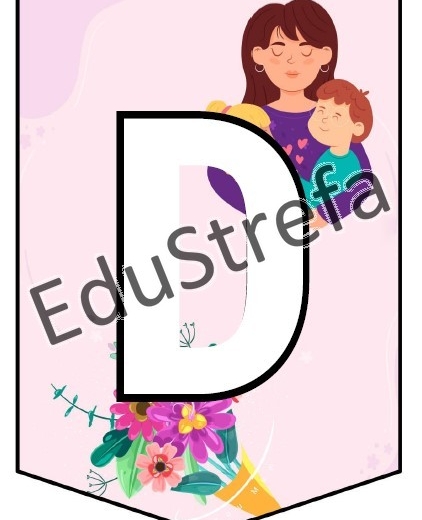 Dekoracja na Dzień Mamy