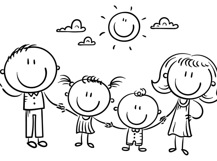 DZIEŃ DZIECKA -KOLOROWANKI