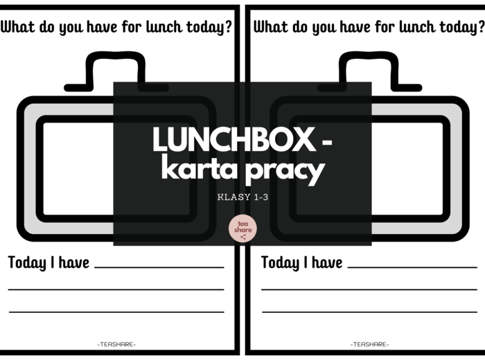 LUNCHBOX - karty pracy z tematu jedzenie