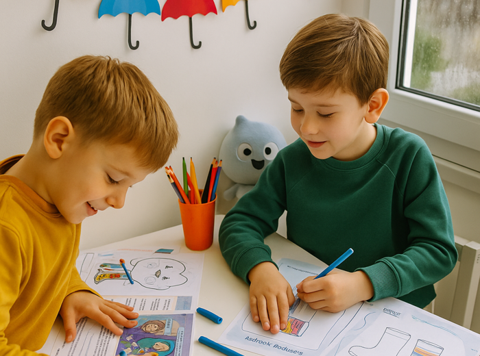 „Deszczowa przygoda” – opowiadanie dla dzieci