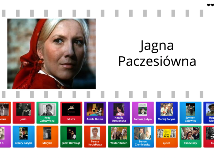 Czy znasz pary bohaterów literatury Młodej Polski i dwudziestolecia międzywojennego?