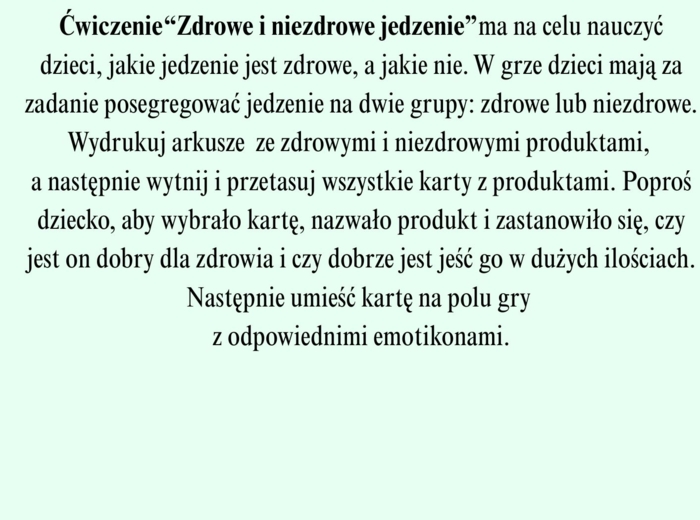 GRY EDUKACYJNE - ŚWIATOWY DZIEŃ ZDROWIA