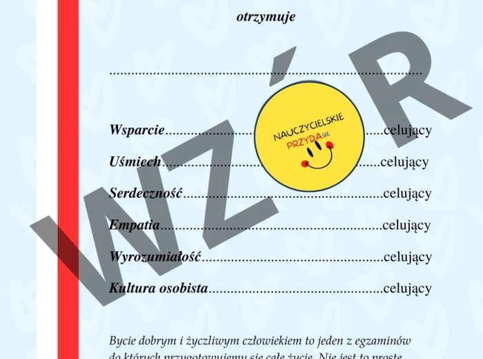 Świadectwo życzliwości