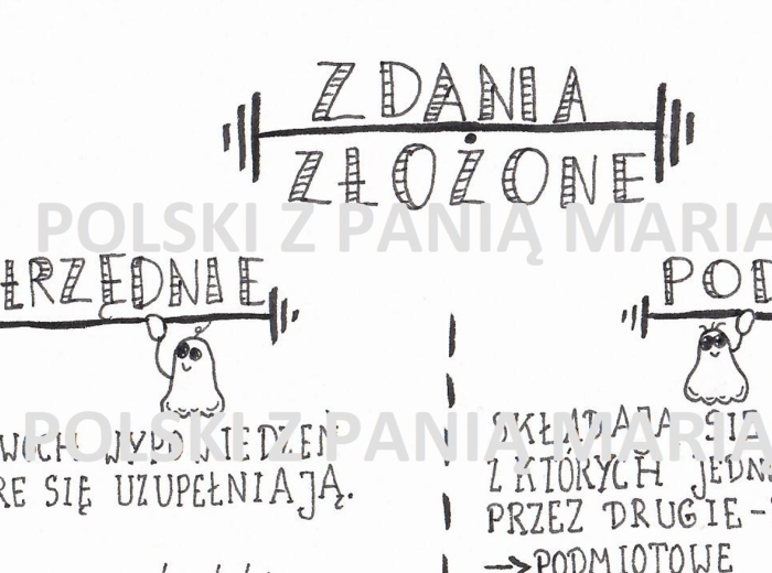 Rysnotka "ZDANIA ZŁOŻONE"