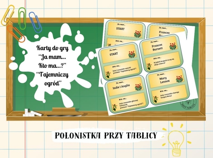 "Tajemniczy ogród" Ja mam Kto ma?