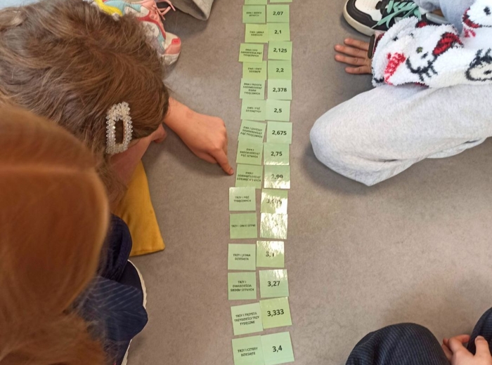 KARTY MEMORY - UŁAMKI DZIESIĘTNE