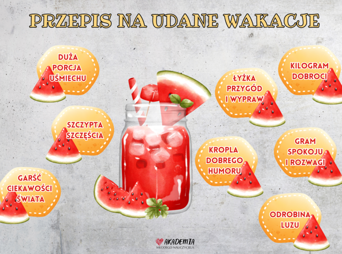 PRZEPIS NA UDANE WAKACJE - GAZETKA NA WAKACJE