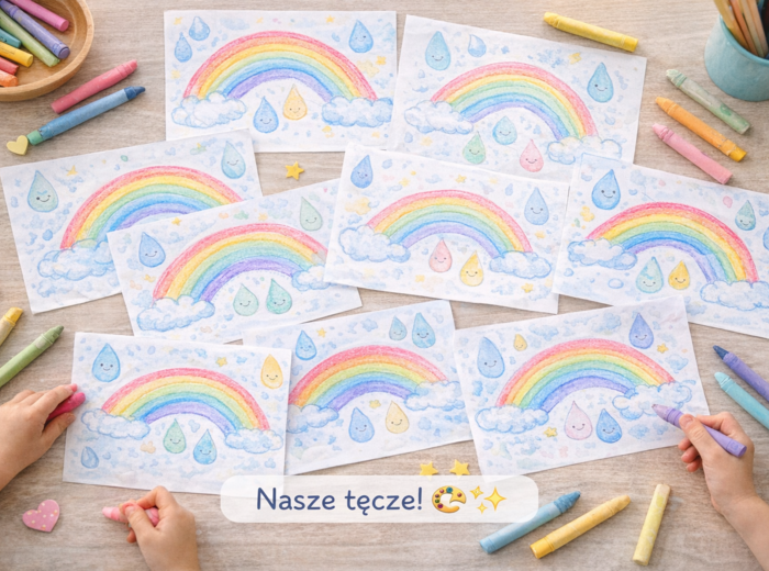 Taniec kropel deszczu – scenariusz zajęć ruchowych