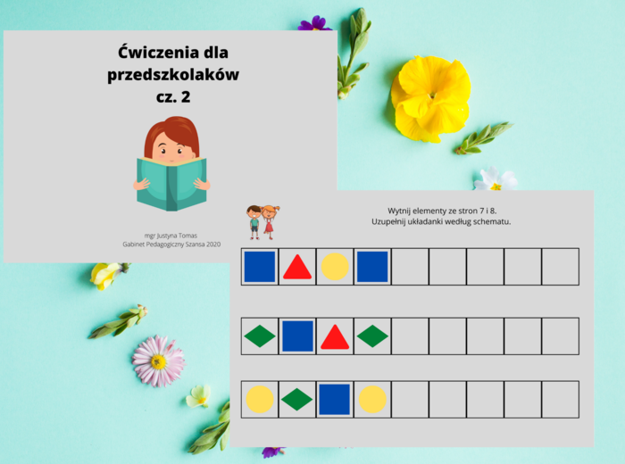 Ćwiczenia dla przedszkolaków cz. 2