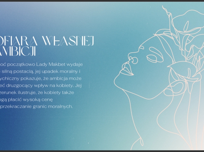 Wizerunek kobiet w literaturze. Omów zagadnienie na podstawie ,,Makbeta" Szekspira.