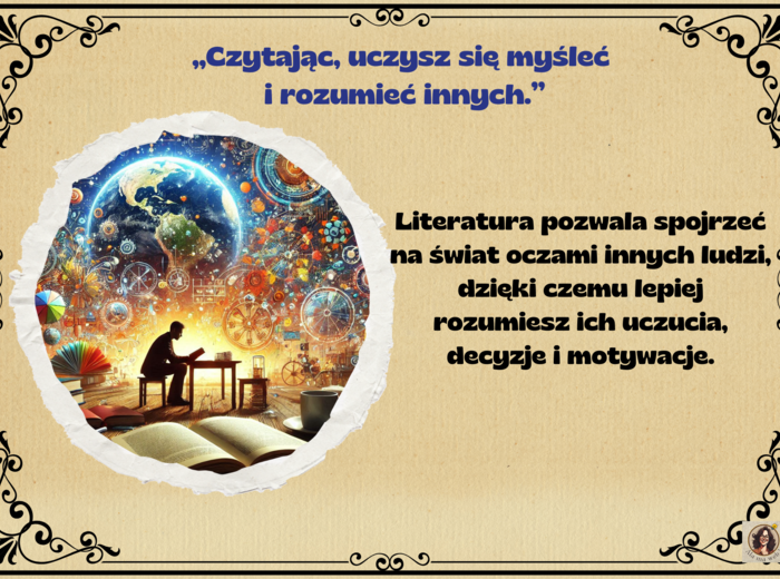 Gazetka "Dlaczego warto czytać książki?"